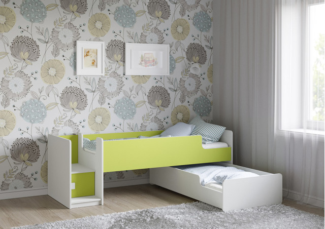 Детская выкатная кровать Легенда К302.41 в Троицке